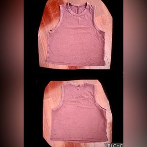 Lululemon Cotton Crop Tank